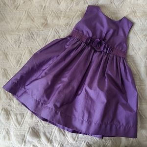 Baby Gap Purple Satin Toddler Dress